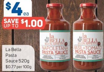 La Bella Pasta Sauce 520g