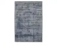LivingStyles Essence Handmade Wool & Viscose Rug, 280x190cm, Frost offer