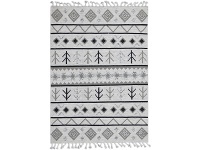 LivingStyles Artifact Handwoven Wool Rug , 160x230cm, Ivory offer