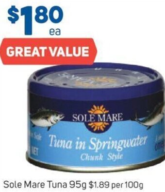 Sole Mare Tuna 95g