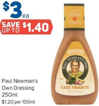 Paul Newman's Own Dressing 250ml