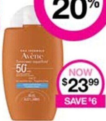 Priceline Avène Skincare & Suncare Ranges offer