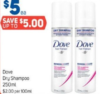 Dove Dry Shampoo 250ml