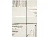 LivingStyles Broadway Lines Modern Rug, 240x340cm, Ivory offer