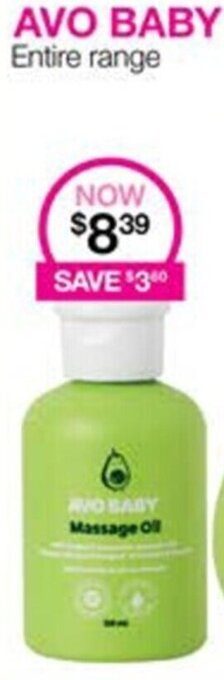Priceline Avo Baby Entire Range offer