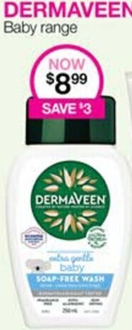 Priceline Dermaveen Baby Range offer