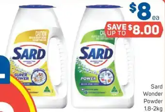 Foodland Sard Wonder Powder 1.8-2kg offer