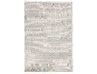 Studio Helena Handwoven Felted Wool Rug, 190x280cm, Silver