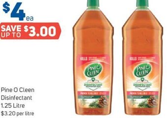 Foodland Pine O Cleen Disinfectant 1.25 Litre offer