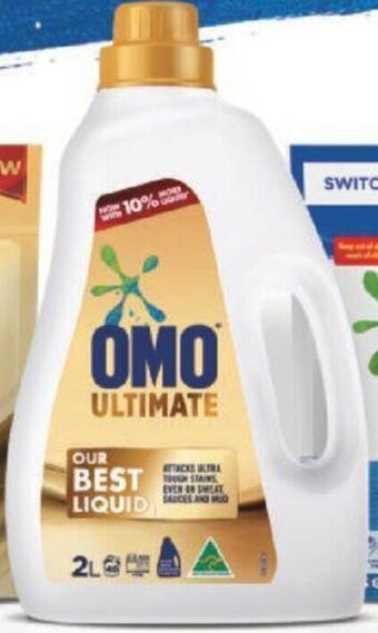 OMO Ultimate Laundry Liquid 2 Litre or Powder 2kg