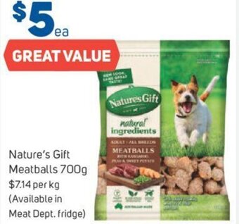 Foodland Nature's Gift Meatballs 700g offer