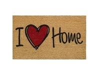 LivingStyles I Love Home Coir Doormat, 80x50cm offer