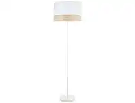 LivingStyles Tambura Floor Lamp, White offer