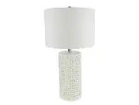 LivingStyles Bianca Ceramic Base Table Lamp offer