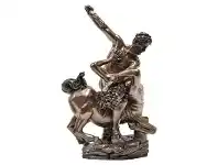 LivingStyles Veronese Cold Cast Bronze Coated Figurine, Giovanni Bologna's Hercules & Nessus offer