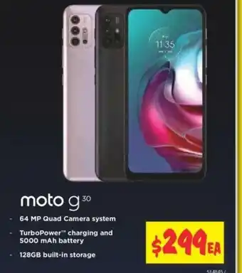 JB Hi-Fi Moto g30 offer