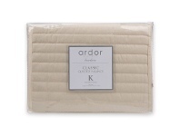 LivingStyles Ardor Boudoir Quilted Valance, Single, Cream offer