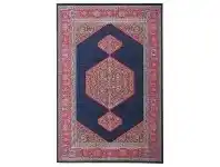 Eternal Whisper Blink Turkish Made Oriental Rug, 240x330cm, Navy