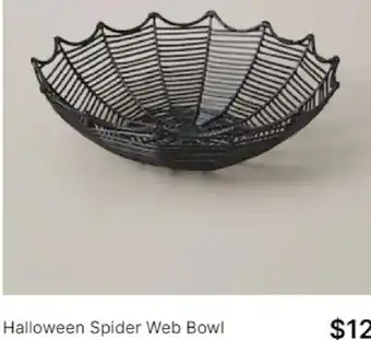 Target Halloween Spider Web Bowl offer