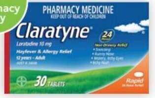 Claratyne 10mg 60 Tablets