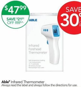 Terry White Able Infrared Thermometer offer
