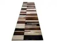LivingStyles Sunbury Ryder Modern Runner Rug, 80x300cm, Beige / Brown offer