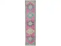 LivingStyles One of A Kind Macias Hand Knotted Wool Persian Runner Rug, 339x66cm offer