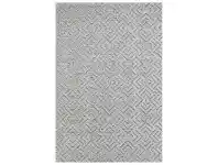 Samba Peaks Indoor/Outdoor Rug, 200x290cm, Grey