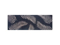 Fern Hand Loomed Premium Coir Doormat, 120x40cm, Dark Grey
