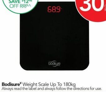 Bodisure Weight Scale Up To 180Kg