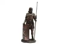 LivingStyles Veronese Cold Cast Bronze Coated Figurine, Roman Soldier offer