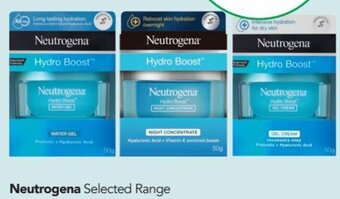 Terry White Neutrogena Selected Range offer