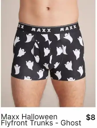Target Maxx Halloween Flyfront Trunks - Ghost offer