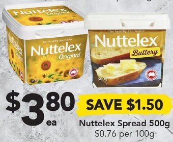 Drakes Nuttelex Spread 500g offer