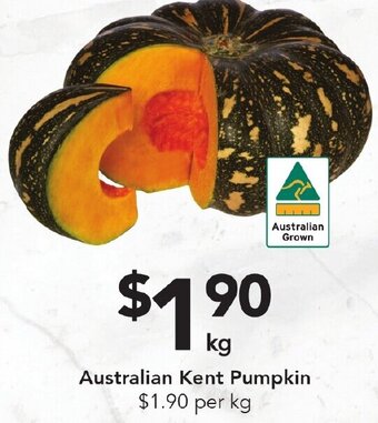 Drakes Australian Kent Pumpkin offer