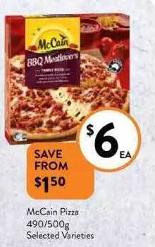 Foodworks Mccain pizza offer