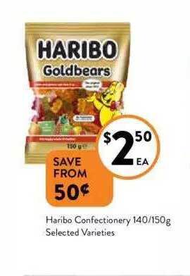 Foodworks Haribo confectionery offer