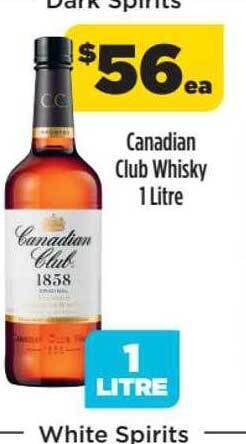 Liquorland Canadian club whisky offer