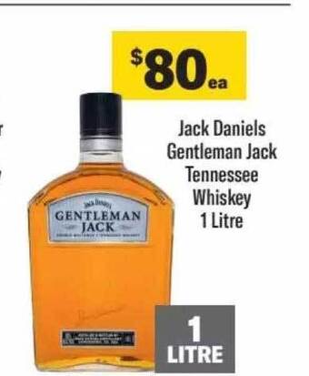 Liquorland Jack daniels gentleman jack tennessee whiskey offer