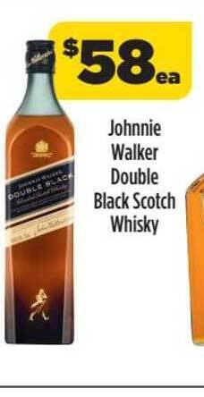 Liquorland Johnnie walker double black scotch whisky offer