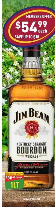 Liquor Legends Jim beam offer