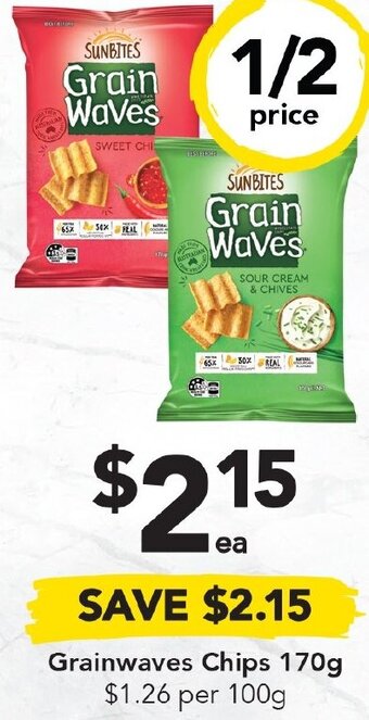 Drakes Grainwaves Chips 170g offer