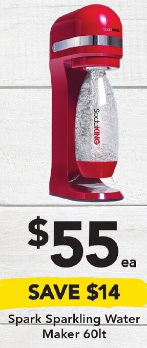Spark Sparkling Water Maker 60lt