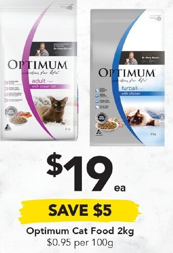 Drakes Optimum Cat Food 2Kg offer