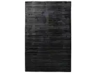 LivingStyles Fjord Handwoven Wool & Viscose Rug, 125x75cm, Granite offer