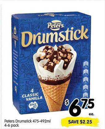 Spar Peters drumstick offer