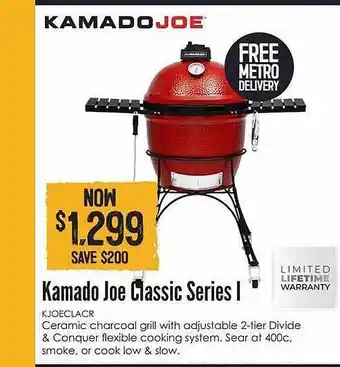 Barbeques Galore Kamado joe classic series l offer