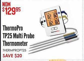 Thermopro tp25 multi probe thermometer