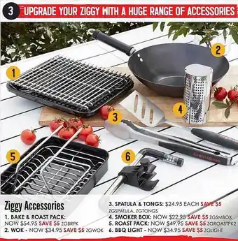 Barbeques Galore Ziggy accessories offer