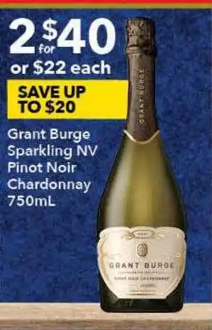 Ritchies Grant burge sparkling nv pinot noir chardonnay offer